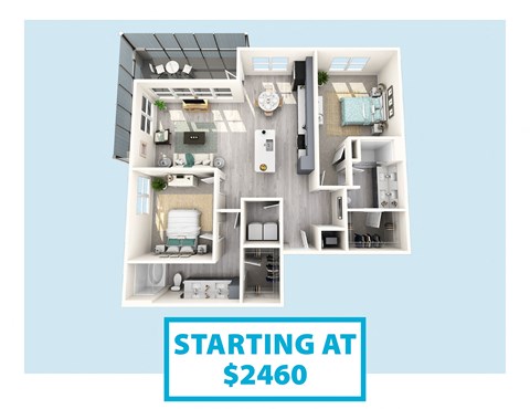 UrbonNona 2BR2BA Apartment Home